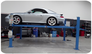 Premier Garage internally